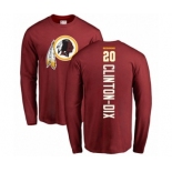 NFL Nike Washington Redskins #20 Ha Clinton-Dix Maroon Backer Long Sleeve T-Shirt