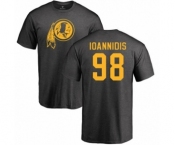 NFL Nike Washington Redskins #98 Matt Ioannidis Ash One Color T-Shirt