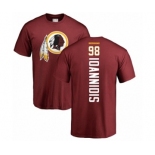 NFL Nike Washington Redskins #98 Matt Ioannidis Maroon Backer T-Shirt