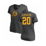 NFL Women's Nike Washington Redskins #20 Ha Clinton-Dix Ash One Color T-Shirt