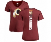 NFL Women's Nike Washington Redskins #98 Matt Ioannidis Maroon Backer T-Shirt