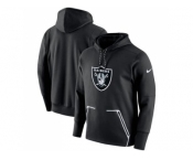 Men Oakland Raiders Nike Black Champ Drive Vapor Speed Performance Pullover Hoodie