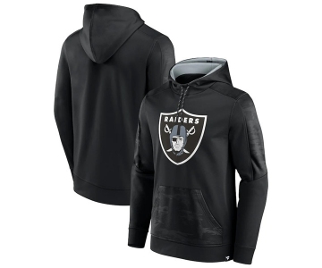 Men's Las Vegas Raiders Black On The Ball Pullover Hoodie