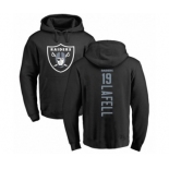 NFL Nike Oakland Raiders #19 Brandon LaFell Black Backer Pullover Hoodie