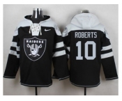 Nike Oakland Raiders #10 Seth Roberts Black Player Pullover NFL Hoodie