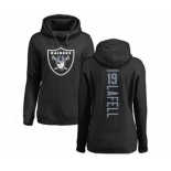 NFL Women's Nike Oakland Raiders #19 Brandon LaFell Black Backer Pullover Hoodie