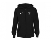 Women Oakland Raiders Stadium Rally Full Zip Hoodie Black