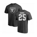 Football Oakland Raiders #25 Erik Harris Ash One Color T-Shirt