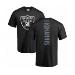 Football Oakland Raiders #25 Erik Harris Black Backer T-Shirt