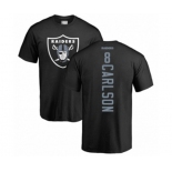 Football Oakland Raiders #8 Daniel Carlson Black Backer T-Shirt