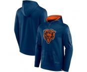 Men's Chicago Bears Navy On The Ball Pullover Hoodie