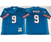 Nfl houston oilers  #9 Steve McNair m&n Blue Jerseys