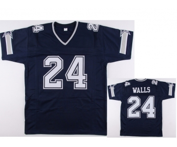 Men's Dallas Cowboys #24 Everson Walls Navy blue jersey