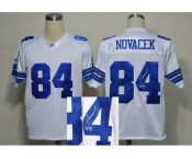 allas Cowboys 84# Novacek Blue Throwback Jersey(Signed)