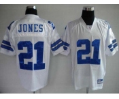 nfl dallas cowboys #21 jones white