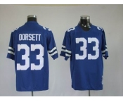 nfl dallas cowboys #33 dorsett m&n blue