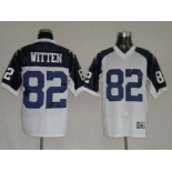 nfl dallas cowboys #82 witten thanksgiving white