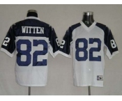 nfl dallas cowboys #82 witten thanksgiving white