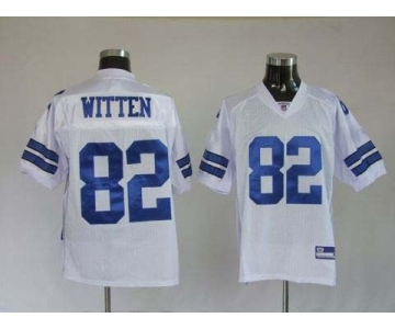 nfl dallas cowboys #82 witten white