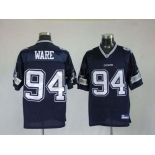 nfl dallas cowboys #94 ware blue