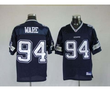 nfl dallas cowboys #94 ware blue