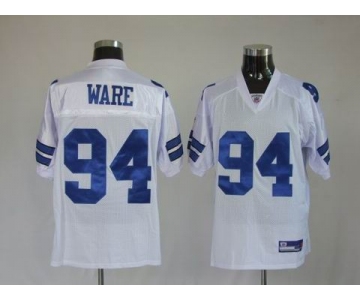 nfl dallas cowboys #94 ware white