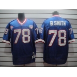 nfl buffalo bills ##78 b.smith throwback blue