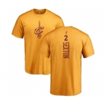 NBA Nike Cleveland Cavaliers #2 Collin Sexton Gold One Color Backer T-Shirt