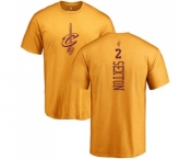 NBA Nike Cleveland Cavaliers #2 Collin Sexton Gold One Color Backer T-Shirt