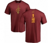 NBA Nike Cleveland Cavaliers #9 Channing Frye Maroon Backer T-Shirt