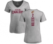 NBA Women's Nike Cleveland Cavaliers #2 Collin Sexton Ash Backer T-Shirt