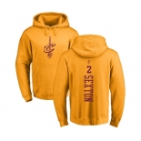 NBA Nike Cleveland Cavaliers #2 Collin Sexton Gold One Color Backer Pullover Hoodie