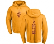 NBA Nike Cleveland Cavaliers #2 Collin Sexton Gold One Color Backer Pullover Hoodie