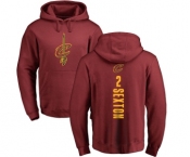 NBA Nike Cleveland Cavaliers #2 Collin Sexton Maroon Backer Pullover Hoodie