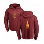 NBA Nike Cleveland Cavaliers #9 Channing Frye Maroon Backer Pullover Hoodie