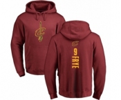 NBA Nike Cleveland Cavaliers #9 Channing Frye Maroon Backer Pullover Hoodie