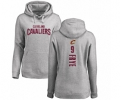 NBA Women's Nike Cleveland Cavaliers #9 Channing Frye Ash Backer Pullover Hoodie