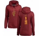 NBA Women's Nike Cleveland Cavaliers #9 Channing Frye Maroon Backer Pullover Hoodie