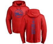 NBA Nike Philadelphia 76ers #0 Jerryd Bayless Red One Color Backer Pullover Hoodie