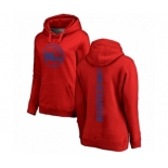 Basketball Women's Philadelphia 76ers #0 Josh Richardson Red One Color Backer Pullover Hoodie