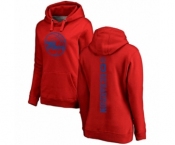 Basketball Women's Philadelphia 76ers #0 Josh Richardson Red One Color Backer Pullover Hoodie