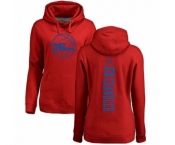 NBA Women's Nike Philadelphia 76ers #22 Wilson Chandler Red One Color Backer Pullover Hoodie