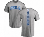 Basketball Philadelphia 76ers #0 Josh Richardson Ash Backer T-Shirt