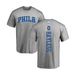 NBA Nike Philadelphia 76ers #0 Jerryd Bayless Ash Backer T-Shirt