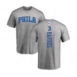 NBA Nike Philadelphia 76ers #3 Dana Barros Ash Backer T-Shirt