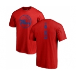 NBA Nike Philadelphia 76ers #8 Zhaire Smith Red One Color Backer T-Shirt