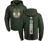 NBA Nike Milwaukee Bucks #13 Glenn Robinson Green Backer Pullover Hoodie