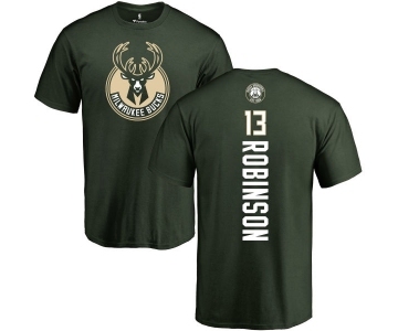 NBA Nike Milwaukee Bucks #13 Glenn Robinson Green Backer T-Shirt