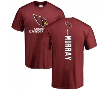 Football Arizona Cardinals #1 Kyler Murray Maroon Backer T-Shirt