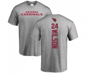 Football Arizona Cardinals #24 Adrian Wilson Ash Backer T-Shirt